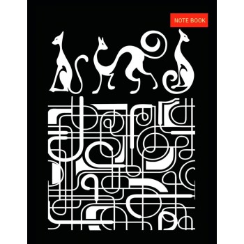 Записная книга А6, 36 листов (серия Black & White)